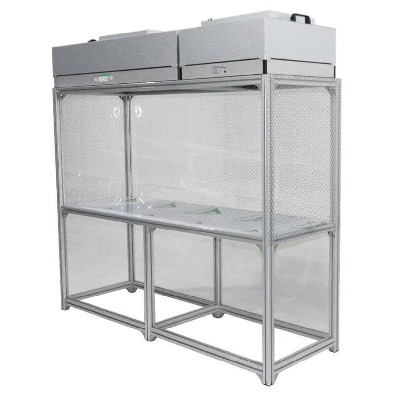 Ventilation Laminar Flow Hood Dust Free Room Double Operation Air Clean Bench-