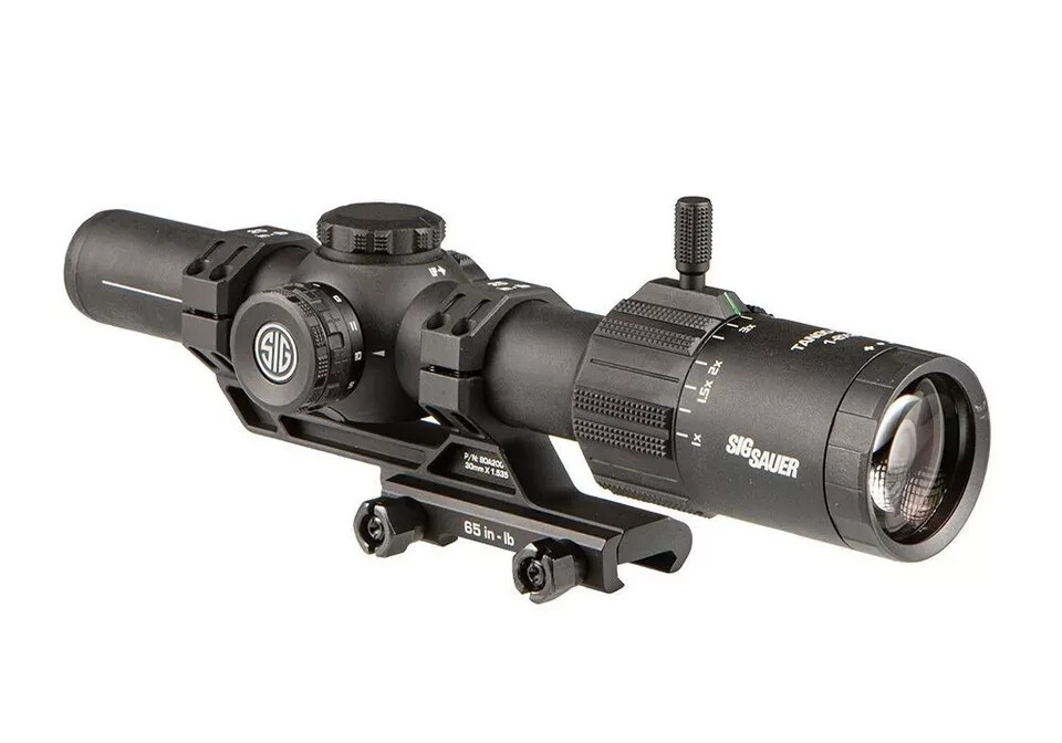 Sig Sauer TANGO-MSR 1-8x24mm Riflescope, MSR BDC-8 Reticle, ALPHA