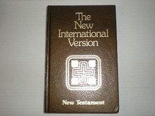 1974 NIV New Testament Single Column Hardback vtg Bible