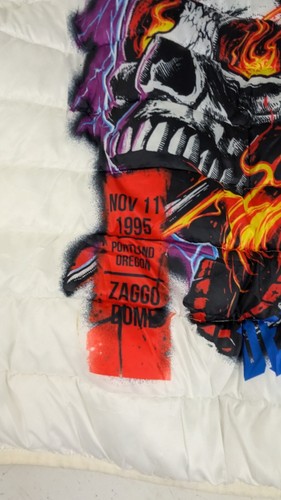 Rockstar Original Spring 2021 Tour Full Zip Puffer Jacket Coat White Large - Bild 19 von 23