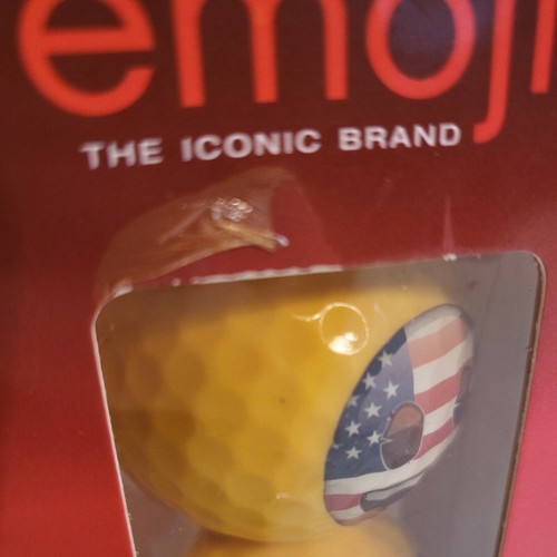 Lot Of 2 The Iconic Brand Emoji Golf Balls 3pk *New In Box* - Picture 9 of 11