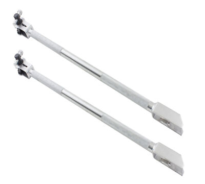 (2 Pack) Combination Ratcheting Winch Bar, Chrome