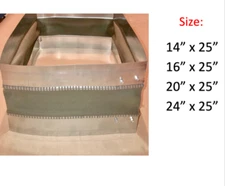 Customized Flexible Canvas Joint Duct Connector Without Flange