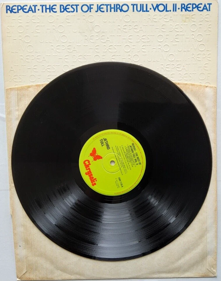 Jethro Tull – Repeat - The Best Of Jethro Tull - Vol. 1977 LP Album vinyl record Foto 2 de 4