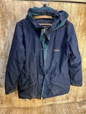 Berghaus Jacket Coat Vintage Blue Windbreaker GORETEX UK Mens Small S