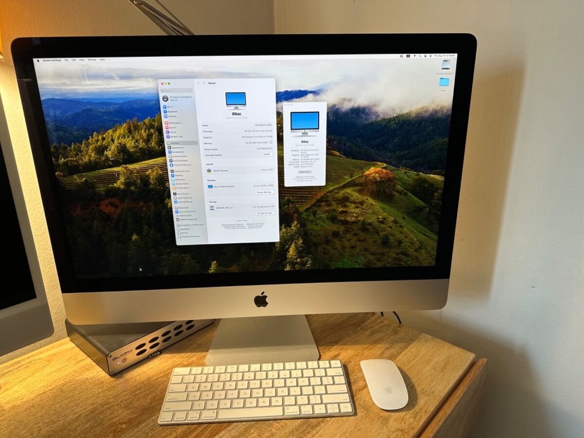 imac 27 5k 2020 i9 3.6GHz 10-Core Intel 64 GB RAM, 5700xt imac 27 5k 2020 i9 3.6GHz 10-Core Intel 64 GB RAM, 5700xt