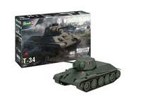 "Revell 03510 T-34 \"World Of Tanks\" 1:72 WW2 Bausatz"