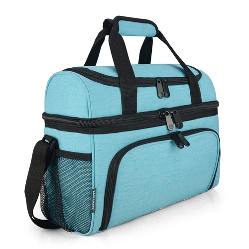 Eaglemate 19L Dual Deck Thermal Insulated Lunch Bag For Adult,Men&Women BPA FREE - Picture 90 of 108