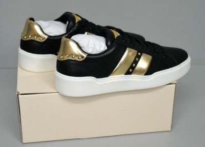 Liu Jo Ann 2- SNEAKER Schwarz-Gold Sneakers Neu