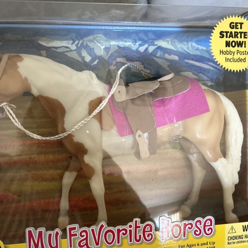 Set western Breyer LETS GO RIDING #1410 HORSE con bambola western - Nuovo con scatola - Foto 3 di 15