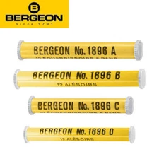 Bergeon 1896 Set of 12 Cutting or Smoothing Broaches