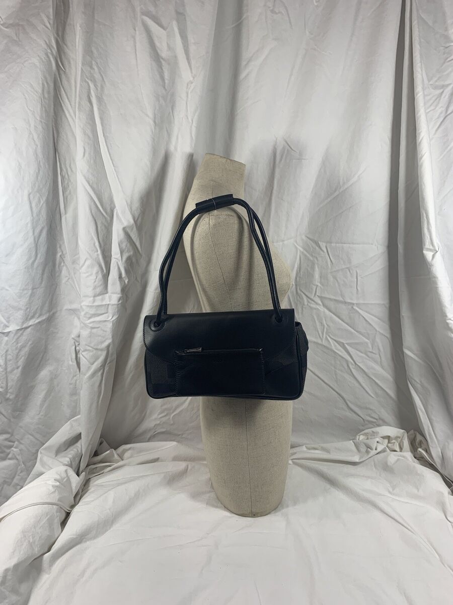 Genuine vintage BALLY black signature canvas and leather Genuine vintage BALLY black signature canvas and leather