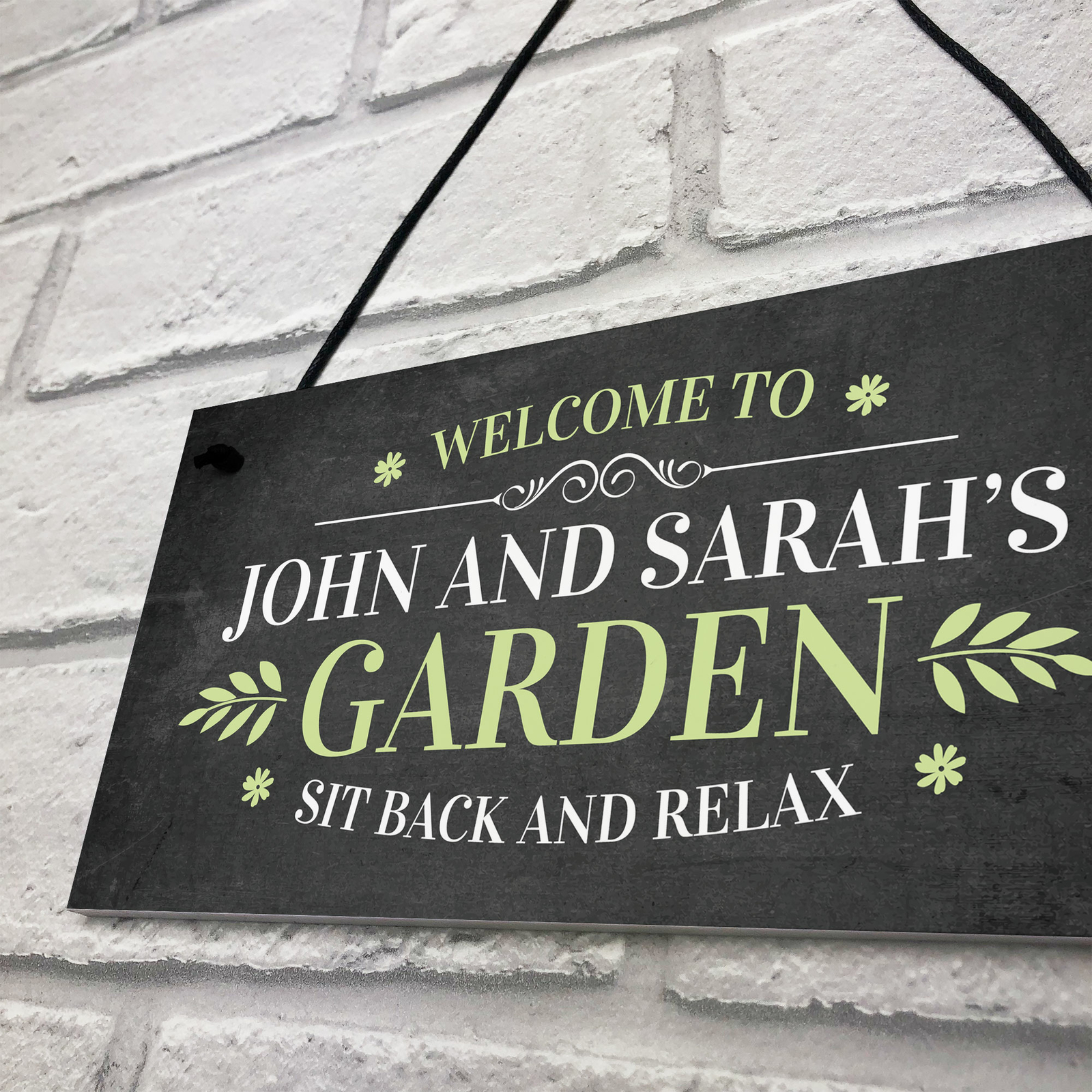 Personalised Garden Signs Home Decor Sign For Garden Shed