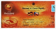 Ticket EURO 2004 # 24 Germany - Czech Republic