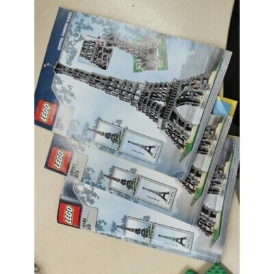LEGO Creator Sculptures Eiffel Tower 1:300 Scale 10181 In LEGO Creator Sculptures Eiffel Tower 1:300 Scale 10181 In