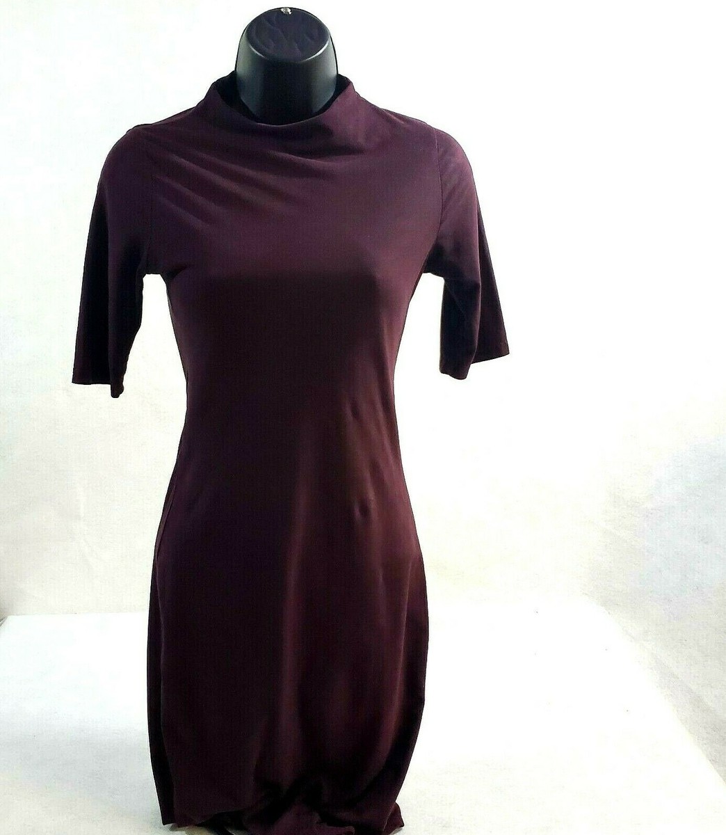 agaci bodycon dress Agaci Women Bodycon Mid Sleeve Pencil Dress Size Small Maroon