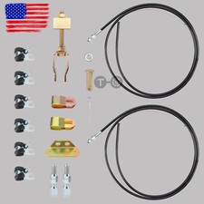 Cpp Universal Rear Parking Brake Emergency E-brake Cable For Wilwood 330-9371 Ue