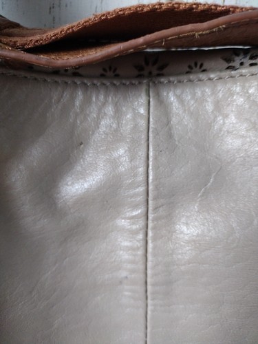 The Sak Ventura Tan Distressed Leather Convertible Backpack Crossbody Bag - Picture 11 of 11