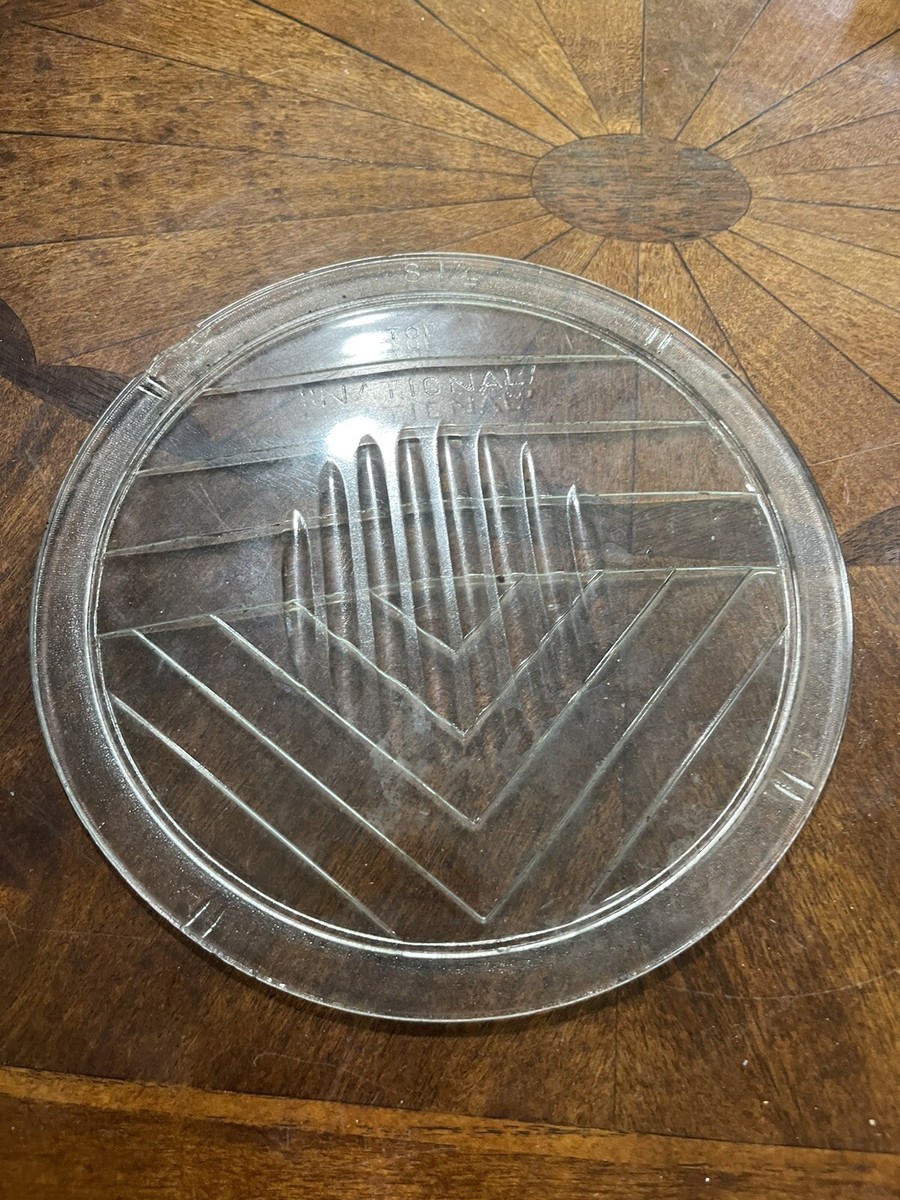 NATIONAL Headlamp Headlight Depress GLASS 8 1/4” | eBay