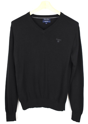 Gant Premium Cotton Jumper Herren V-Ausschnitt MEDIUM
