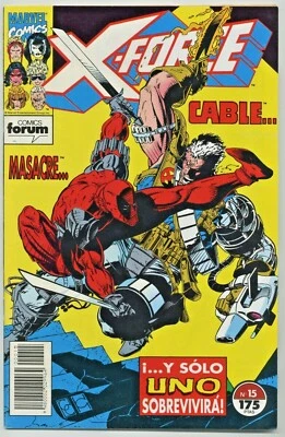X-Force #15 Spanish Edition Foreign Euro Variant - Marvel Deadpool - VF- 7.5 - Image 1 of 2
