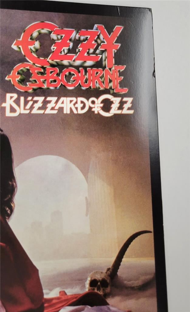 Ozzy Osbourne signed 