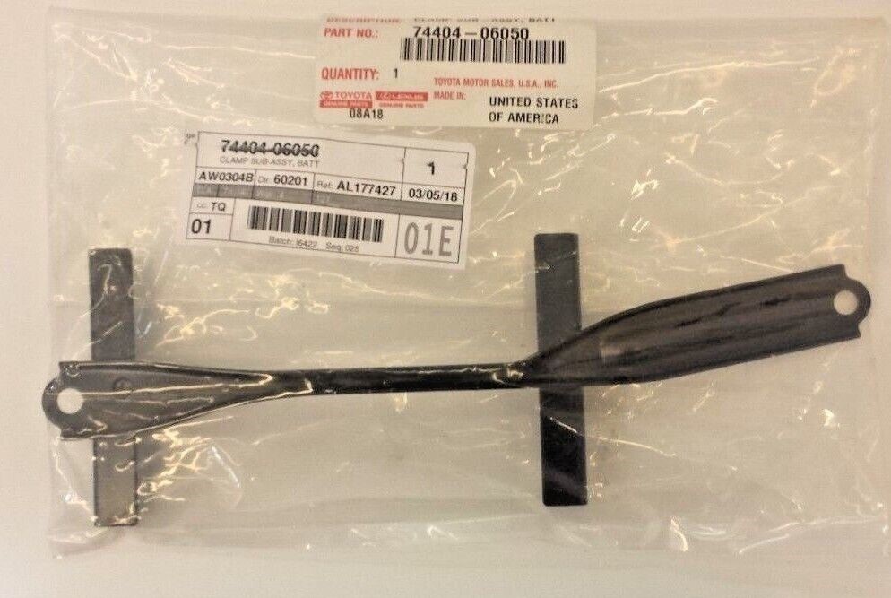 Genuine OEM Battery Hold Down Frame for Toyota 7440406050 for sale 