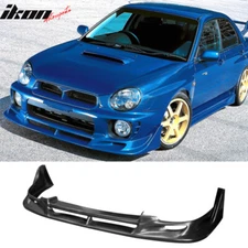 Fits 02-03 Subaru Impreza WRX Sti Sedan CW Front Bumper Lip Spoiler Kit