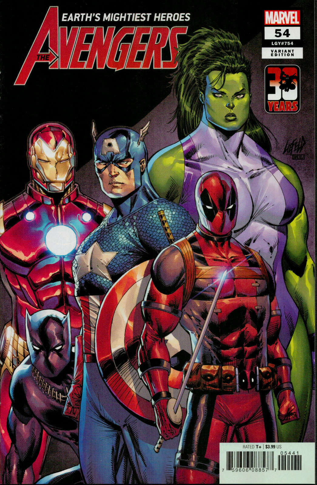 The Avengers Nr. 54 (2022), Variant Cover D, Neuware,