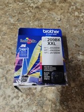 New Brother LC209BK Super High-Yield Black Ink Cartridge