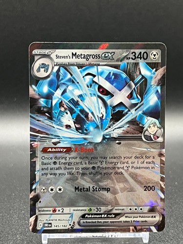 Steven's Metagross ex 145/182 Sv10: Destined Rivals Holo - Picture 1 of 2