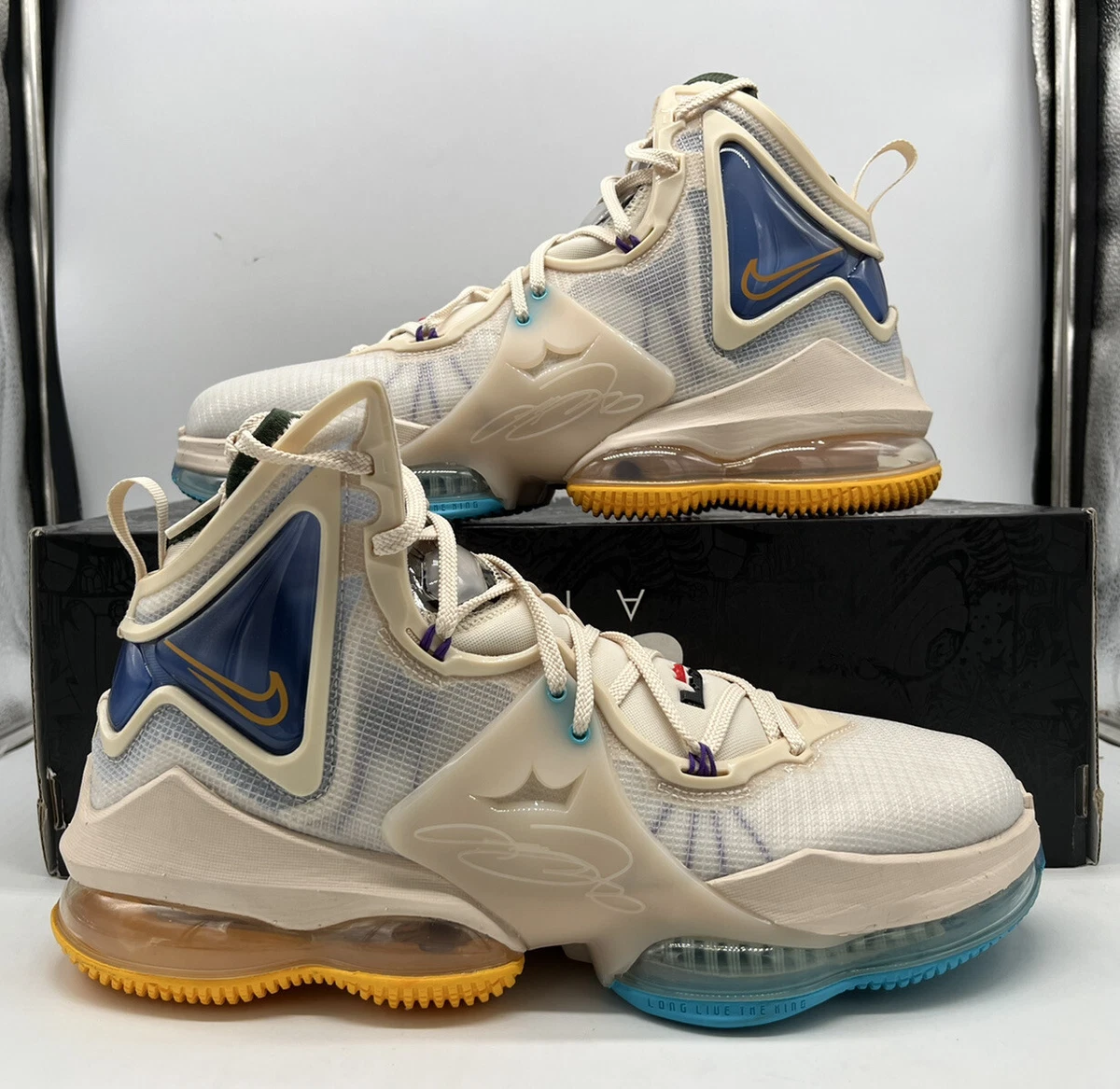 NIKE LEBRON 19 MINNEAPOLIS LAKERS for £180.00