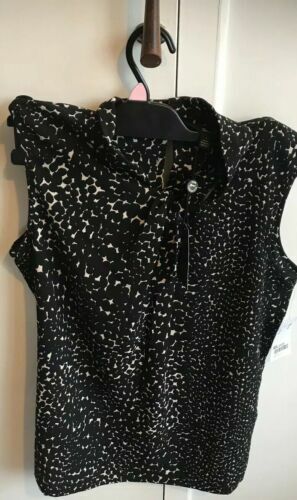 Robe Noire En Soie 100% Leon Max - Taille M 12-14 - Neuve Avec étiquettes - Style Cocktail