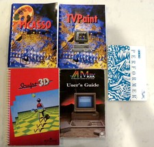 AMIGA Video Graphics Animation Manuals Picass...