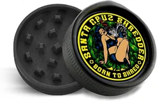 Santa Cruz Shredder Born to Shred Grinder for Herbs Knurled Top for Stronger Gri