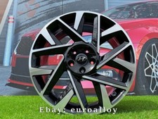 4X 18 Inch 5X114.3 Hyundai Tucson Style Noir Poli Roues : Pour Ioniq