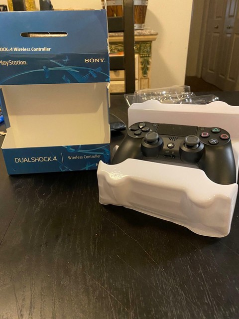 sony dualschock 4 wireless controller for playstation 4 jet black 10037 for sale online ebay