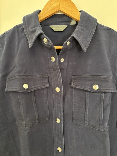 Navy Blue Ruth Langsford Utility Style Long Sleeve Shirt - size 12 - New - Picture 7 of 11