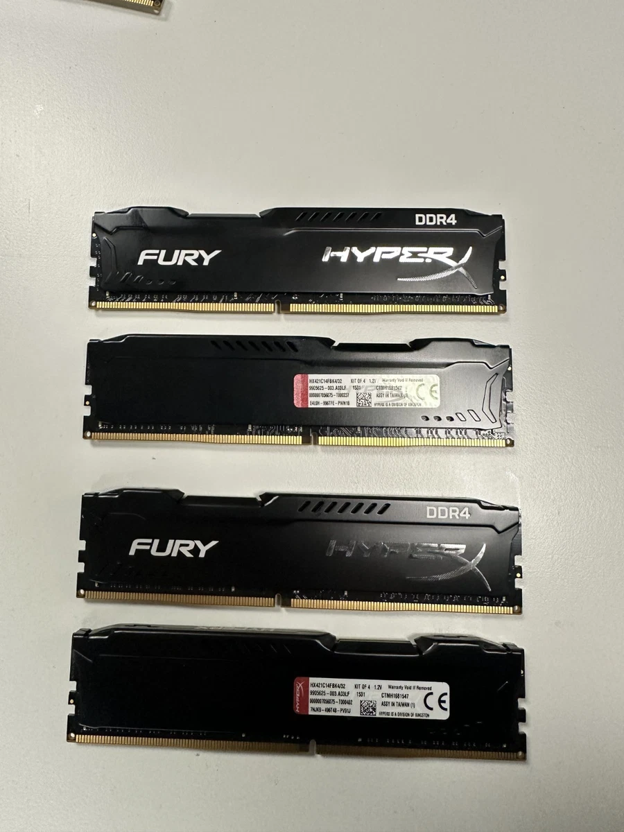 HyperX DDR4 SDRAM Memory (RAM) 4 Modules for sale | eBay