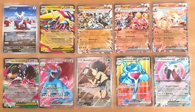 Pokémon Full Art und Promo Karten deutsch ( HITS , EX , PROMO , RARE )