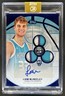 2025-26 Topps Three Liam McNeeley Rookie 3 Patch Vertical Auto RC Blue #/15
