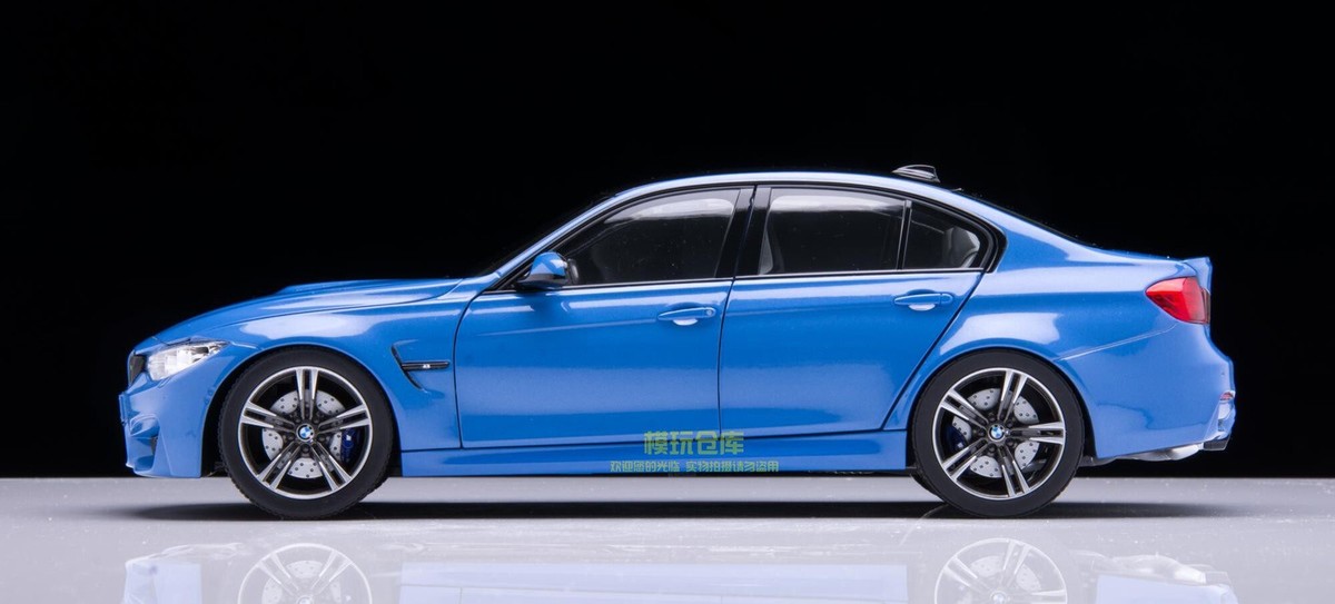 1:18 NOREV BMW BMW M3 F80 Abu Dhabi Blue car model | eBay