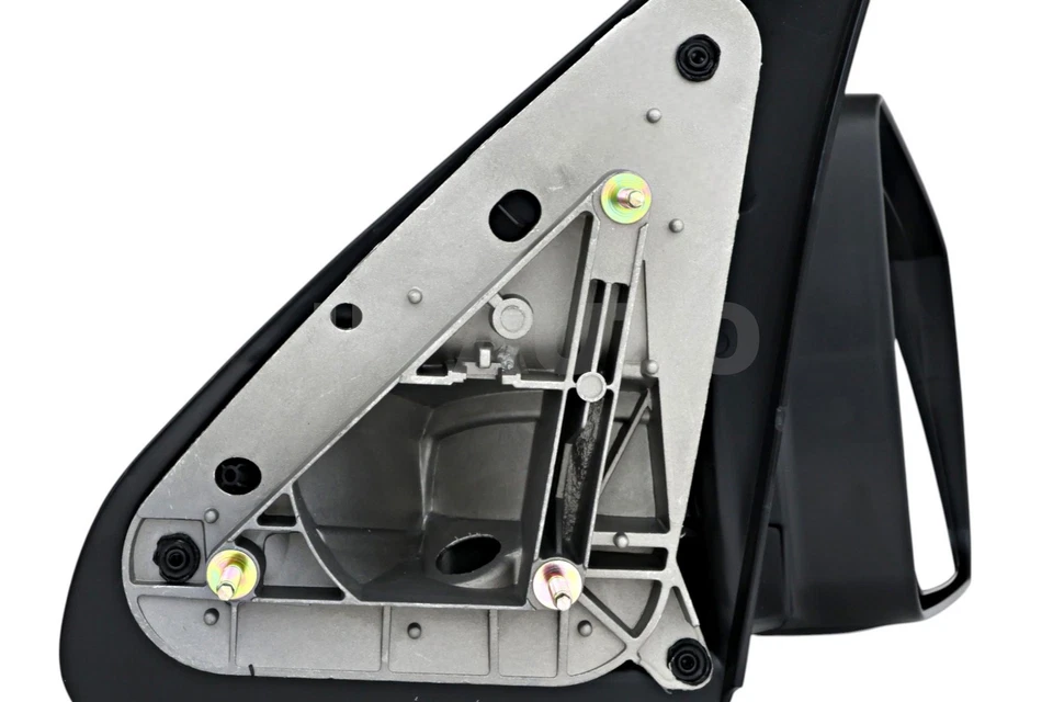 适用于 2007 - 2013 年丰田苔原手动黑色侧门视图镜右 — 第 4/4 张图片