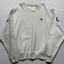 NWT Champion Reverse Weave Sweatshirt Mens 2XL Gray Big Back Arc Logo Crewneck