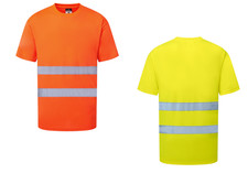 Portwest ES478 Hi-Vis T-Shirt Reflective Safety Workwear Short Sleeve