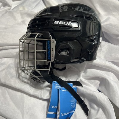 Bauer IMS 5.0 Ice Hockey Helmet Combo Black Size Small New Boxed