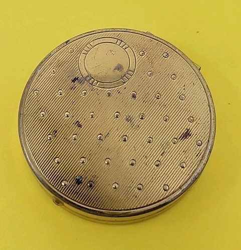 Vintage Lot 4 Makeup Powder Compacts Richard Hudnut/Floral Brass Military RARE - Picture 10 of 14