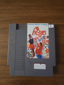 Hoops - NES Nintendo - Loose Tested Working - Free Shipping