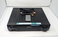 JVC HR-S4500U Super VHS ET 4-Head Video Cassette Player VCR Remote Cables PARTS