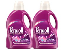 PERWOLL Fl&uuml;ssig 2x 27 WL (54 WL) Color Bl&uuml;tenrausch 2x 1,35l